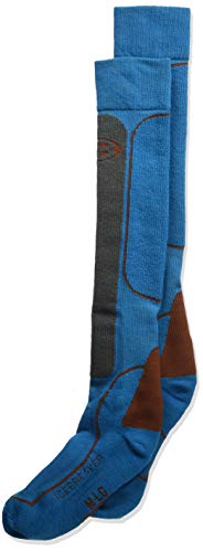 Icebreaker Merino Men's Ski Over The Calf Skiing Socks, Small, Alpine/Monsoon/Saddle